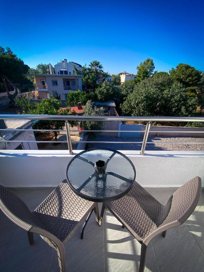Sun Day Apartments Free Airport Shuttle Artemida  Buitenkant foto