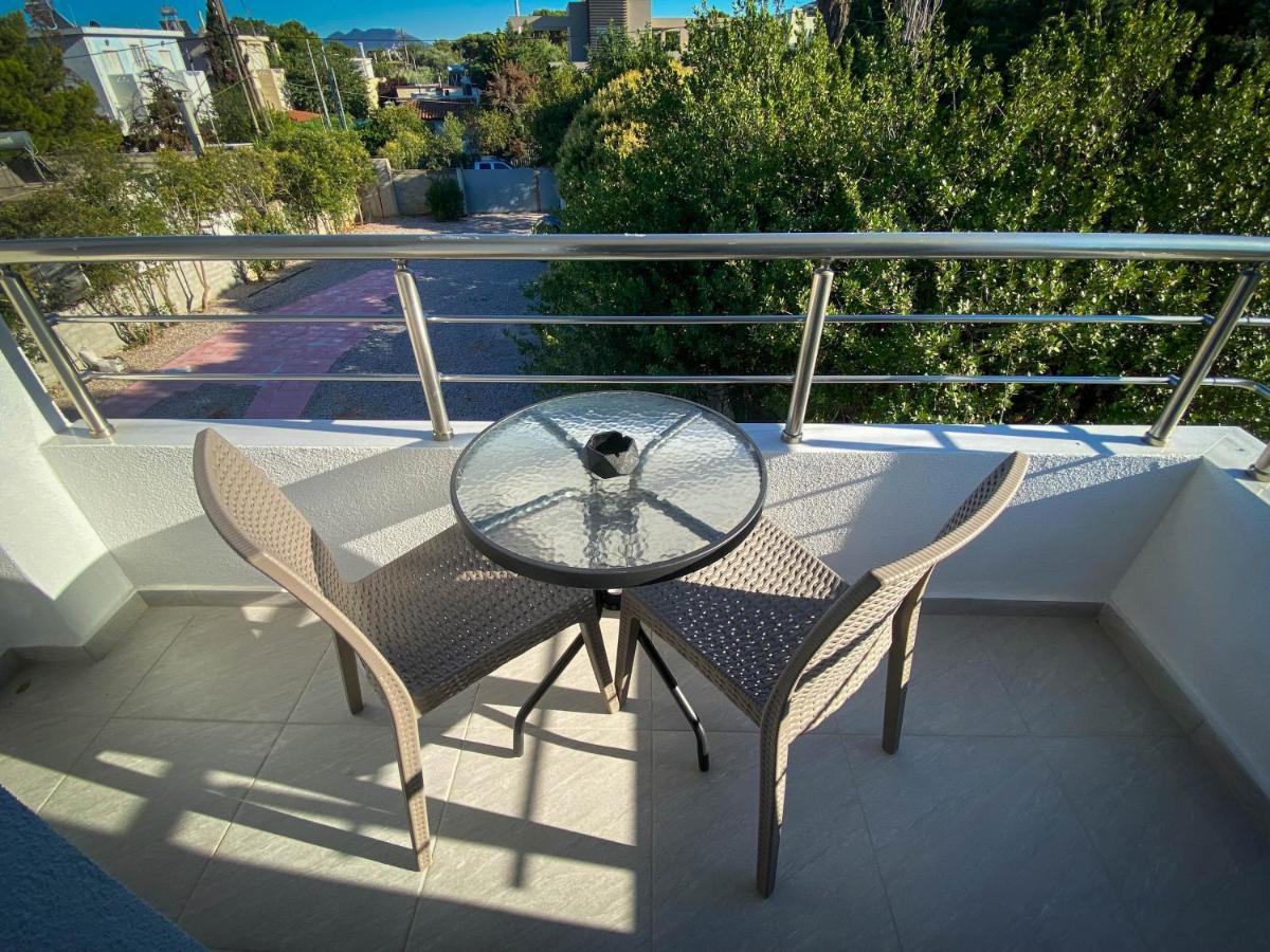 Sun Day Apartments Free Airport Shuttle Artemida  Buitenkant foto