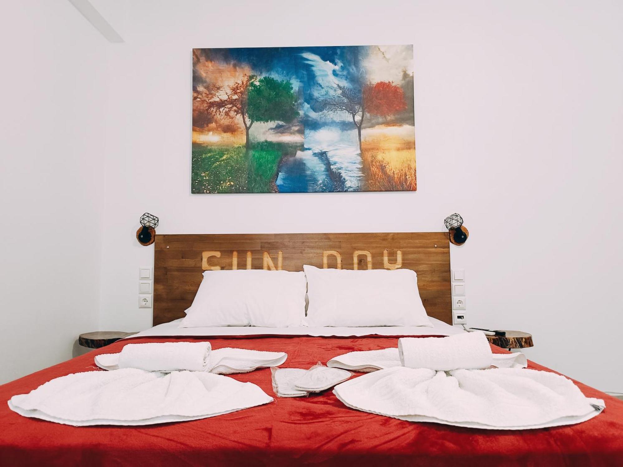 Sun Day Apartments Free Airport Shuttle Artemida  Buitenkant foto
