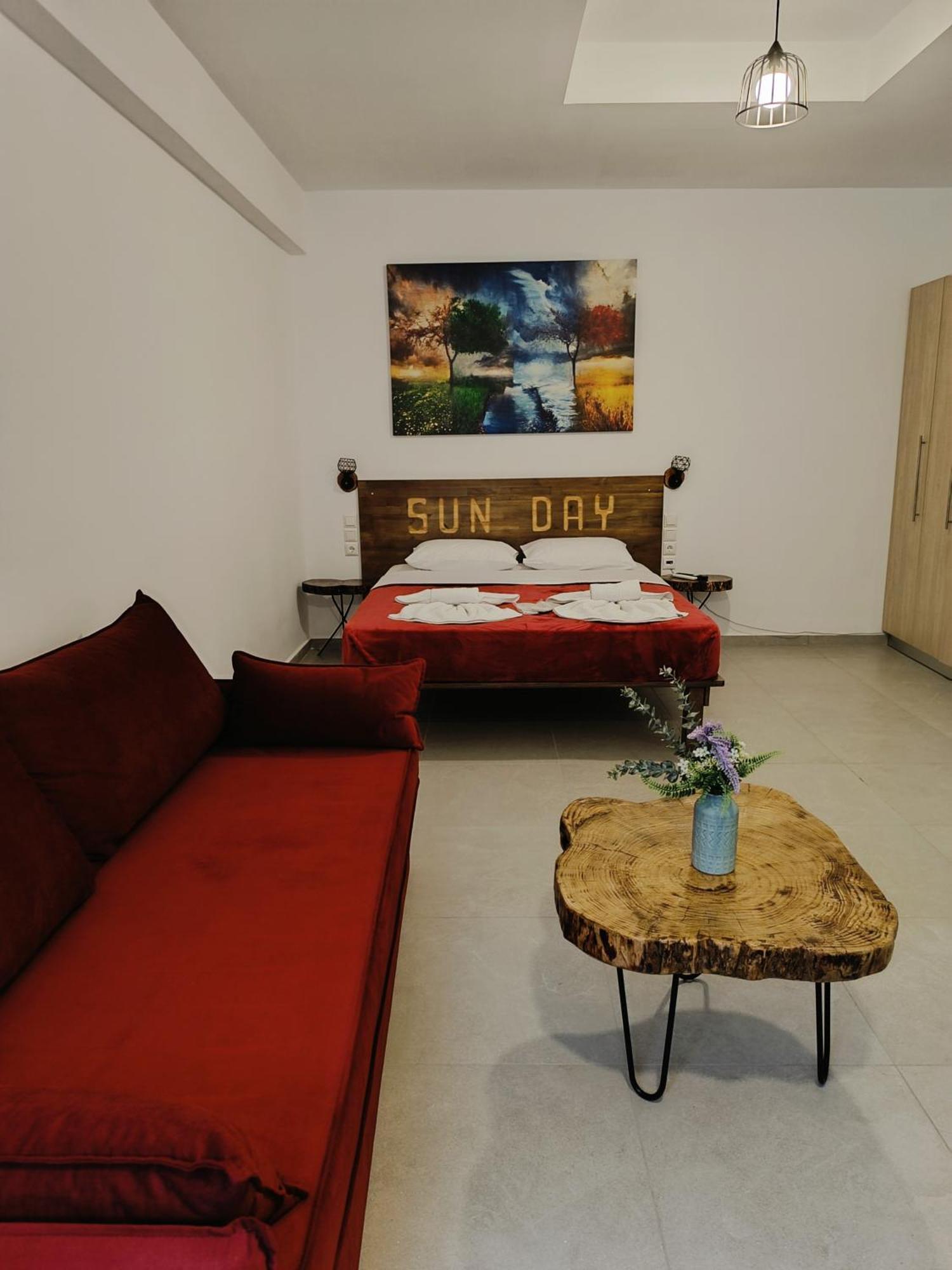 Sun Day Apartments Free Airport Shuttle Artemida  Buitenkant foto